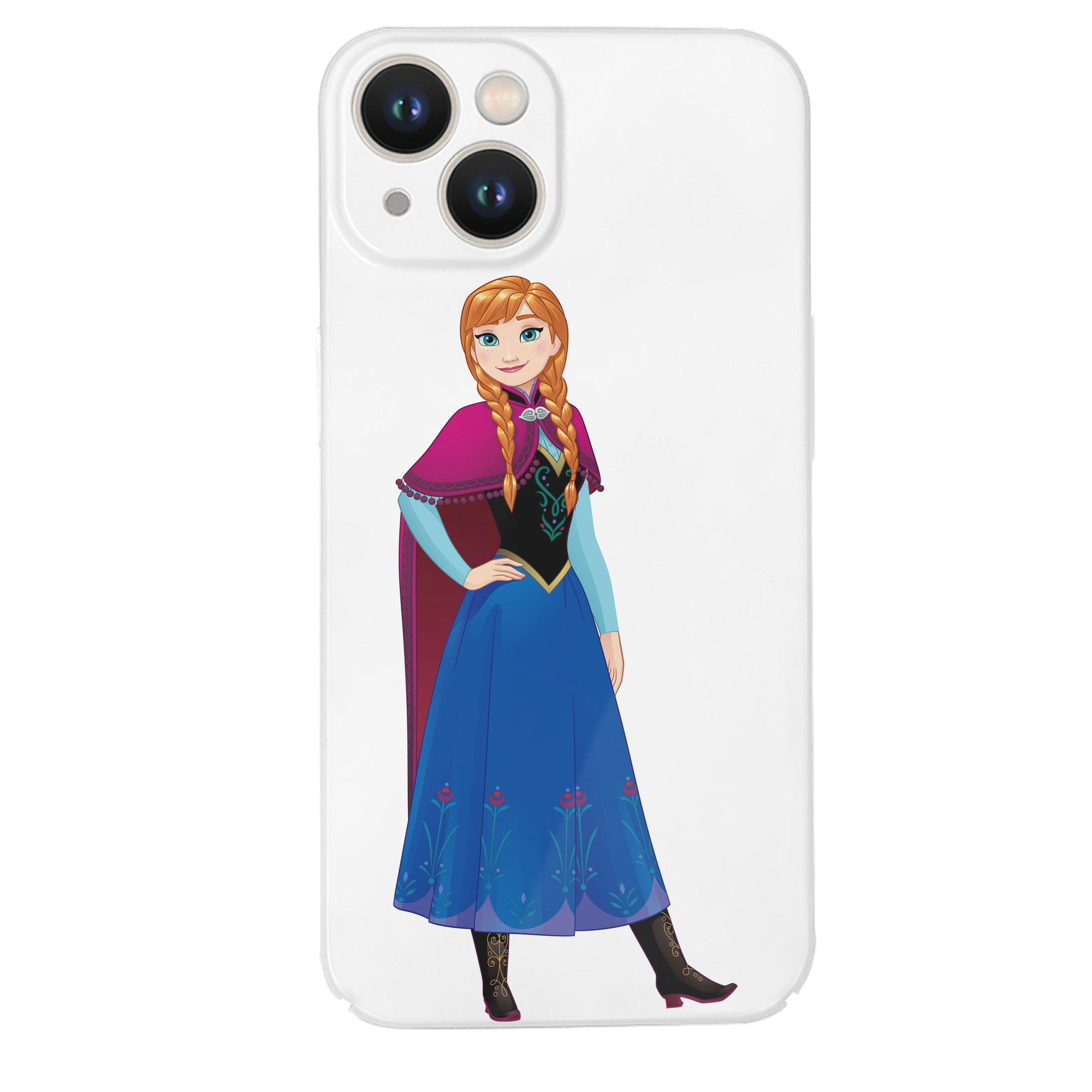 （画像用） アナと雪の女王 アンナ エルサ Frozen Anna Elsa 【iPhone 14シリーズ対応】ハードケース